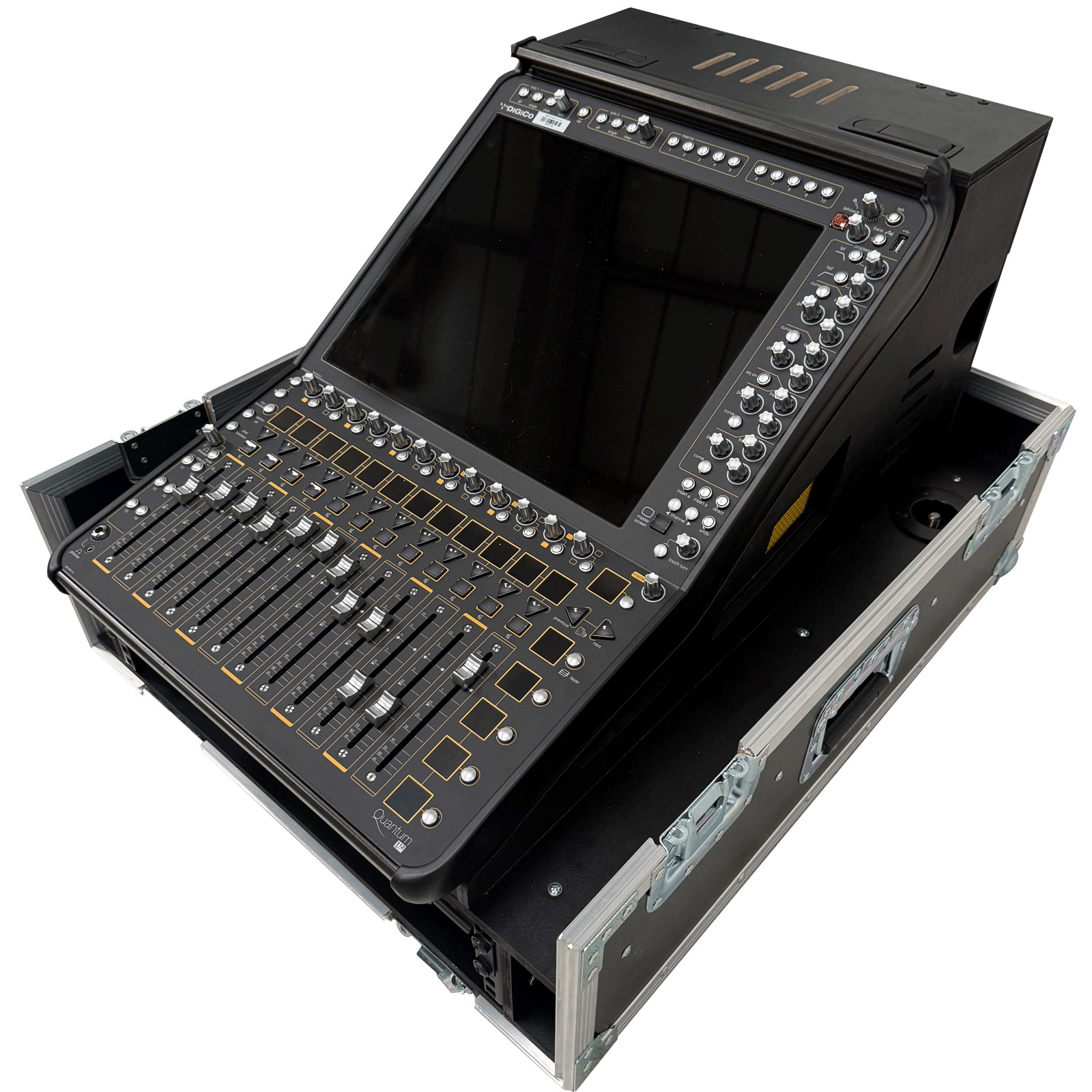 Digico Quantum 112 Flightcase With Dogbox And Castors